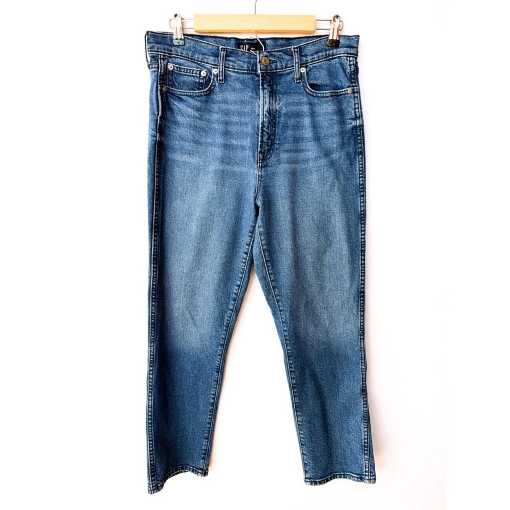 GAP High Rise Vintage Slim Denim Jeans Size 12 31